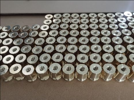 带外六角内螺纹铜质零件